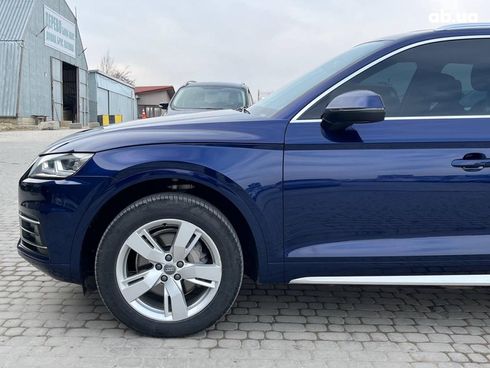 Audi Q5 2018 синий - фото 5