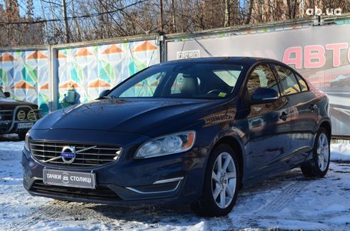 Volvo S60 2014 синий - фото 3