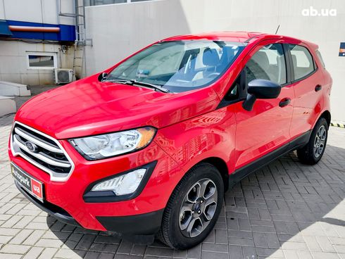Ford EcoSport 2020 красный - фото 1