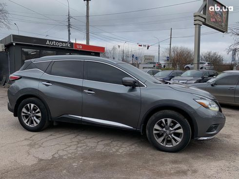 Nissan Murano 2015 серый - фото 4