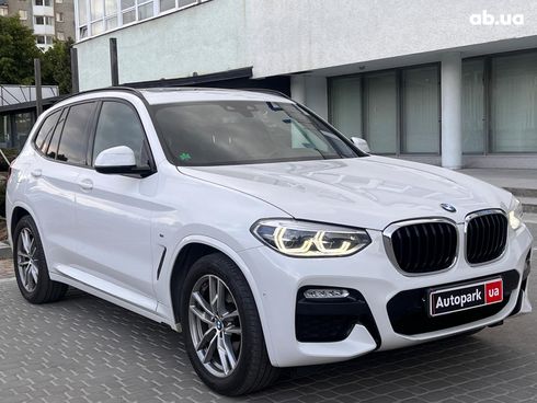 BMW X3 2018 белый - фото 3