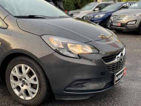 Opel Corsa 2015 серый - фото 12