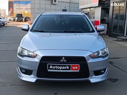 Mitsubishi lancer x 2008 серый - фото 2