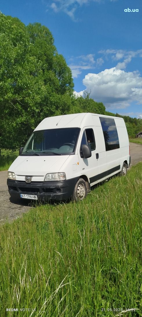 Peugeot Boxer 2005 белый - фото 4