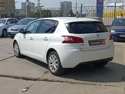 Peugeot 308 2016 белый - фото 7