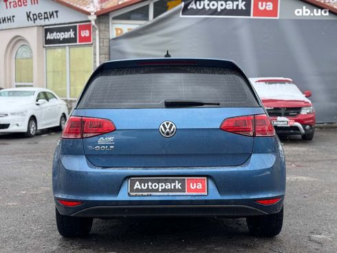 Volkswagen e-Golf 2015 синий - фото 11