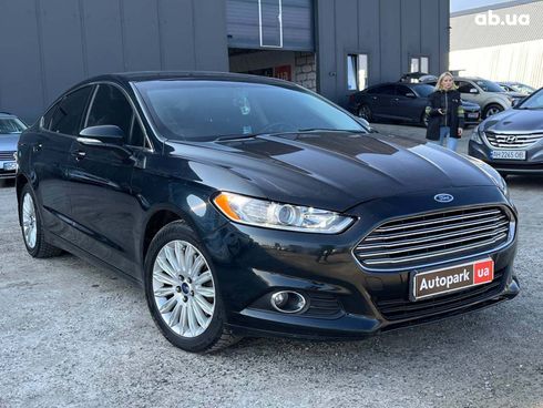 Ford Fusion 2014 черный - фото 3