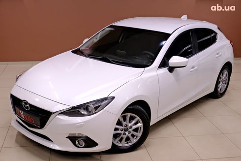 Mazda 3 2014 белый - фото 4