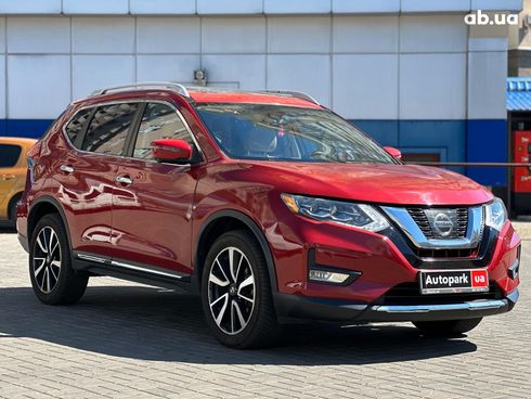 Nissan Rogue 2017 красный - фото 3