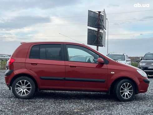 Hyundai Getz 2007 красный - фото 21