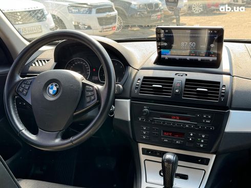 BMW X3 2008 синий - фото 25