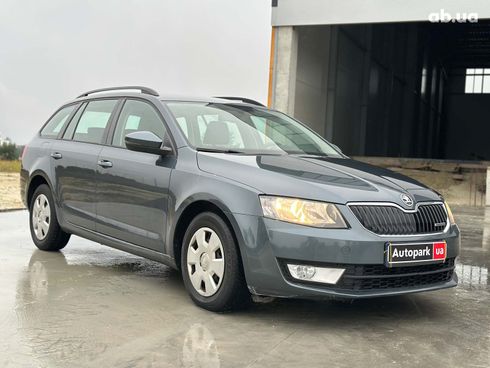 Skoda octavia a7 2015 серый - фото 10