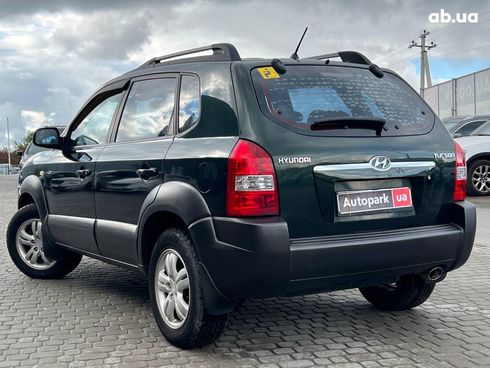 Hyundai Tucson 2007 зеленый - фото 9