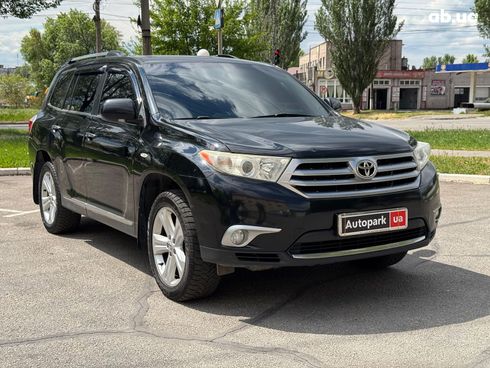 Toyota Highlander 2010 черный - фото 7