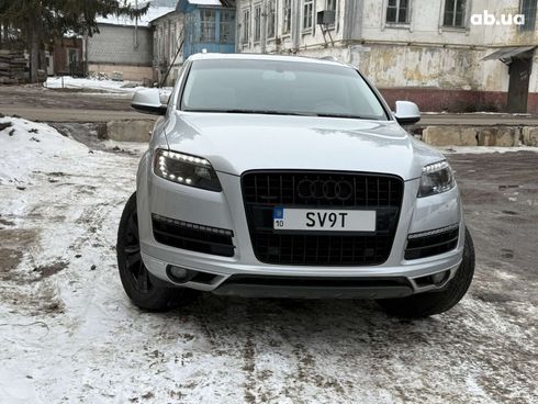Audi Q7 2014 серый - фото 5
