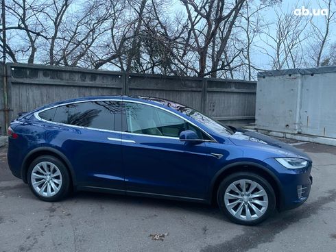 Tesla Model X 2018 синий - фото 6