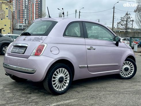 Fiat 500 2013 фиолетовый - фото 5