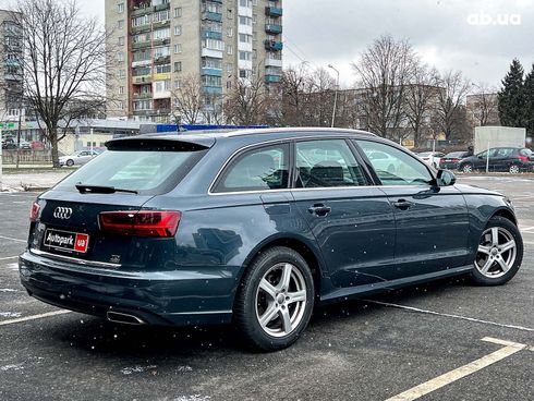 Audi A6 2015 синий - фото 7