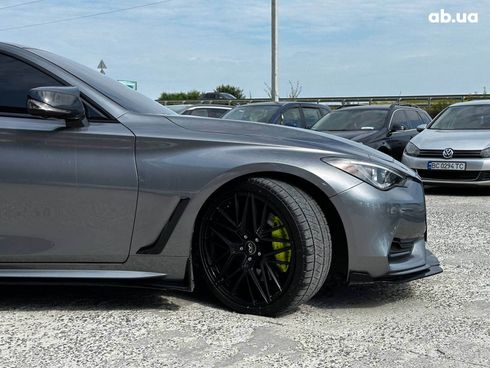 Infiniti Q60 2018 серый - фото 13