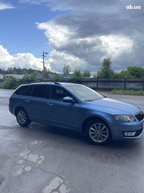 Skoda Octavia 2014 голубой - фото 6