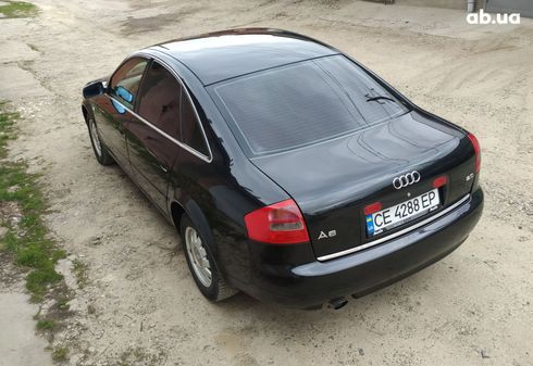 Audi A6 2004 черный - фото 4