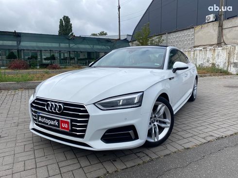 Audi A5 2019 белый - фото 1