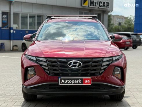 Hyundai Tucson 2023 красный - фото 3