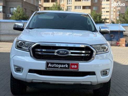 Ford Ranger 2020 белый - фото 2