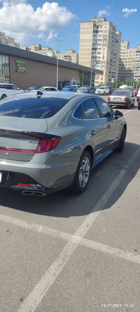 Hyundai Sonata 2022 серый - фото 8