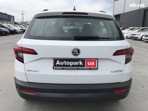 Skoda Karoq 2019 белый - фото 8