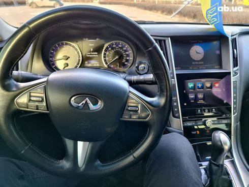 Infiniti Q50 2017 серый - фото 6