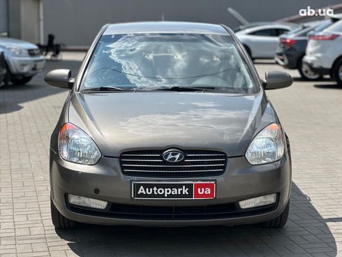Hyundai Accent 2008 серый - фото 2