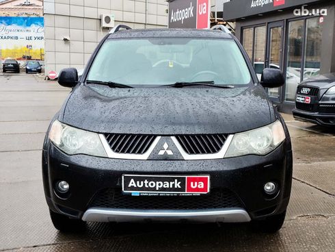 Mitsubishi Outlander XL 2008 черный - фото 2