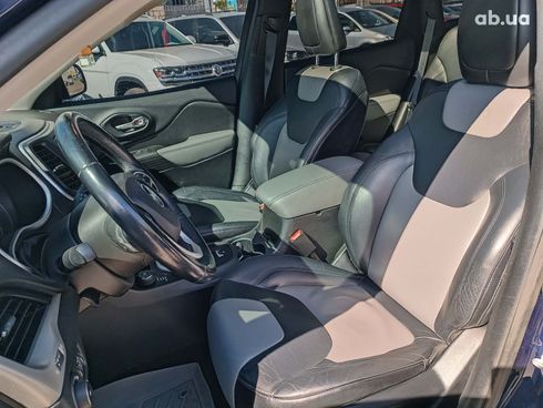 Jeep Cherokee 2014 синий - фото 11