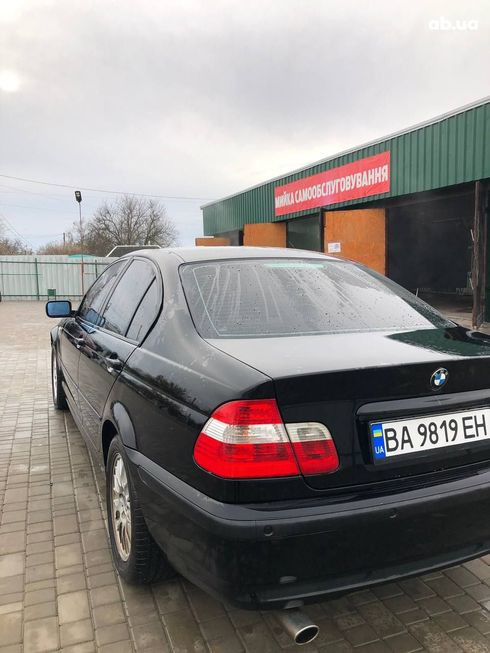 BMW 3 серия 2002 черный - фото 4