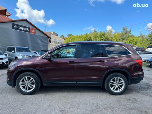 Honda Pilot 2016 красный - фото 8