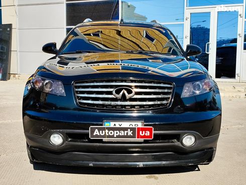 Infiniti fx 35 2004 черный - фото 3