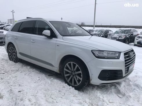 Audi Q7 2017 белый - фото 17