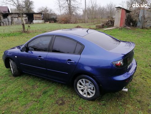 Mazda 3 2007 синий - фото 13