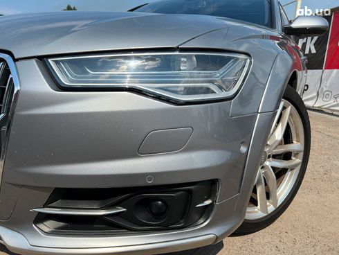 Audi a6 allroad 2015 серый - фото 10