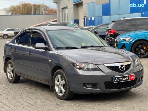 Mazda 3 2007 серый - фото 4