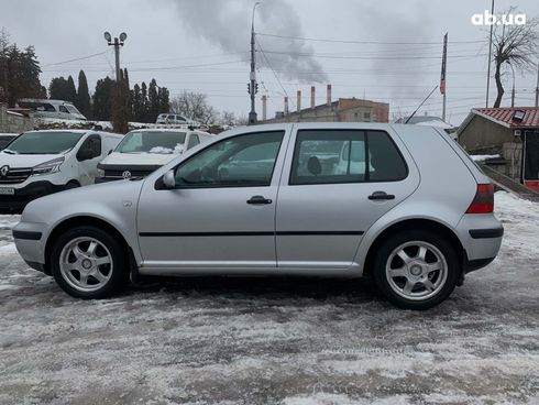 Volkswagen Golf 2001 серый - фото 8