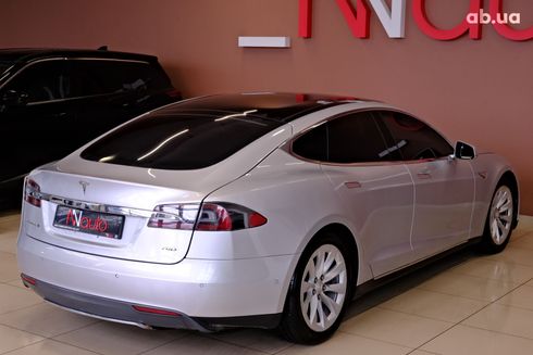 Tesla Model S 2015 серый - фото 5