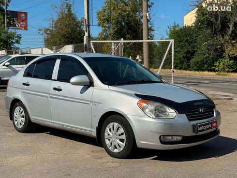 Hyundai Accent 2007 серый - фото 8