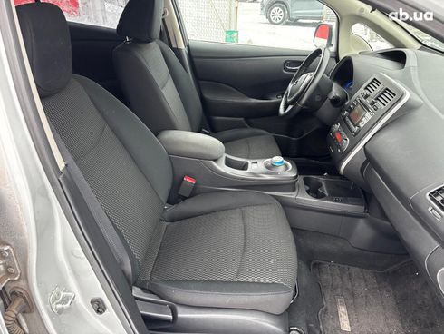 Nissan Leaf 2015 серый - фото 16