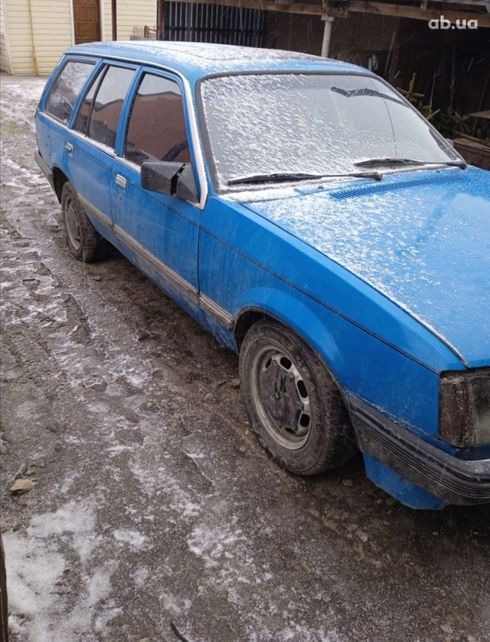 Opel Rekord 1985 синий - фото 7