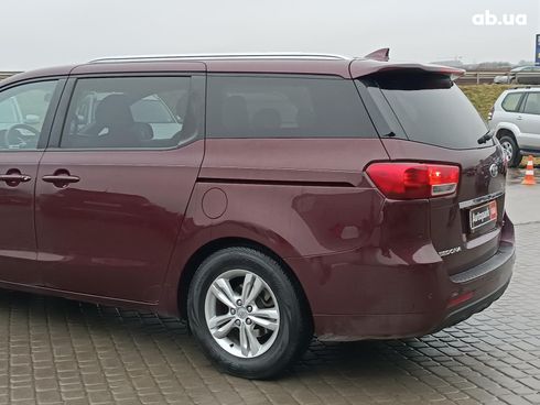 Kia Sedona 2016 красный - фото 7