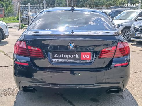 BMW 5 серия 2015 синий - фото 9