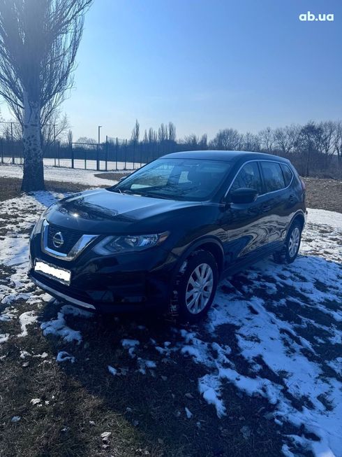 Nissan Rogue 2017 черный - фото 2