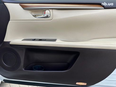 Lexus es 350 2018 белый - фото 22